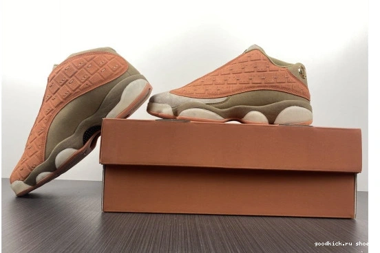 CLOT SEPIA BLUSH JORDAN CANTEEN-TERRA AT3102-200 AT3102-200 AIR X 13 LOW STONE 0423